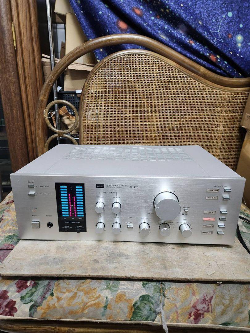 Sansui AU-D7 Integrated Amplifier Silver – Fully Restored Sansui AU-D7 Integrated Amplifier Silver – Fully Restored