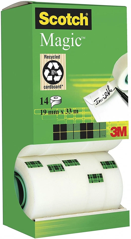 Scotch Magic Klebeband ( 19 mm x 33 mm) 14 Rollen - SOFORT OVP