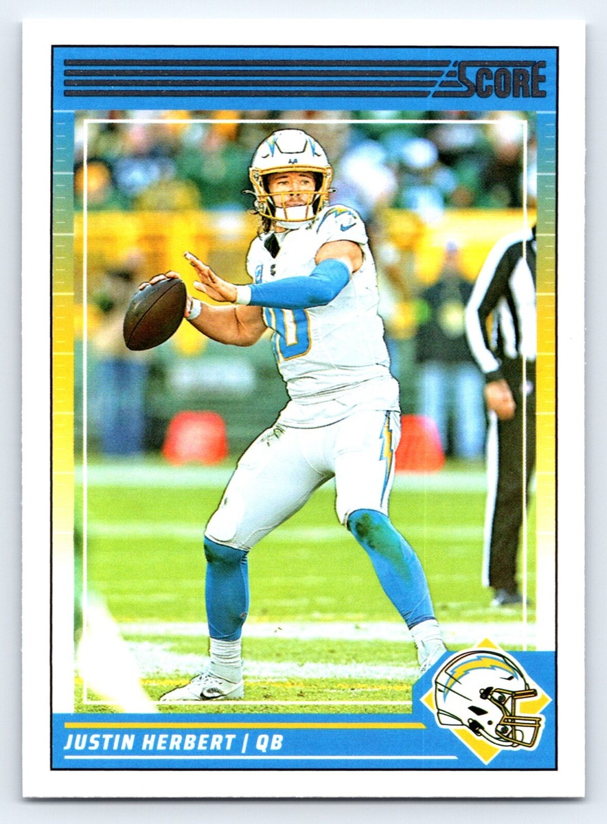 2024 Panini Score #163 Justin Herbert Los Angeles Chargers