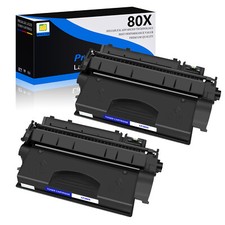 2PK High Yield CF280X 80X Toner for HP Laserjet Pro 400 M401dw M401d M401dn