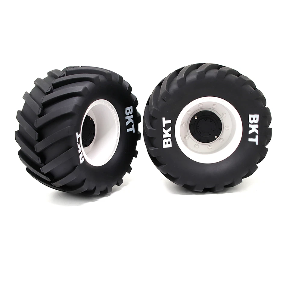 173mm Räder Reifen 17mm Nabe für 1/8 LOSI USA-1 RC Bigfoot Monster Truck（4Stück） - Bild 3 von 4