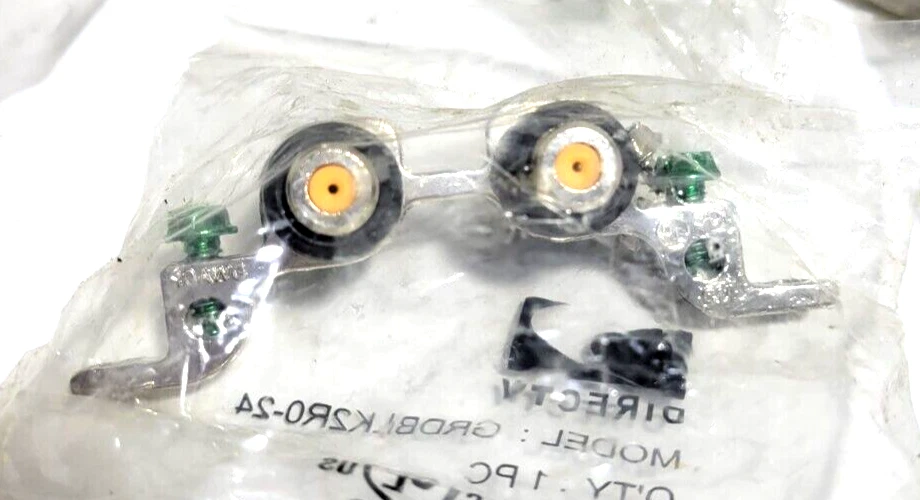 (LOT OF 40)- DIRECTV GRDBLK2R0-24 Dual Ground Blocks w/ Weather Seals NEW. - Image 4 of 4