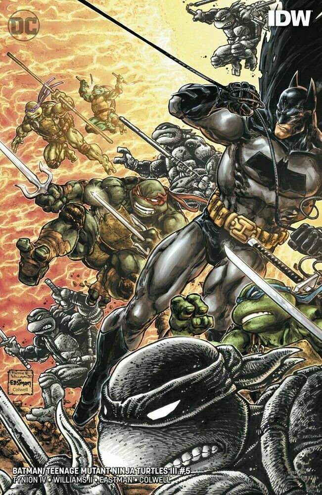 Batman Teenage Mutant Ninja Turtles III #5 (Of 6) Williams II