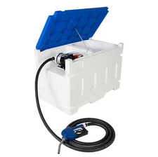 10GPM DEF Transfer Pump Kit with 48 Gallon Caddy Tank Nozzle & Hose 12V