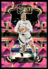 Alysha Clark Pink Ice Prizm #43 2023-24 WNBA Panini Select Las Vegas Aces