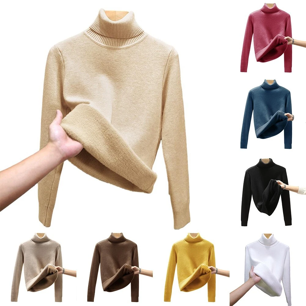 Fleece lined turtleneck clearance