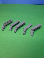 T Gauge Semi Truck set 1/450 Scale 5 Semi Trucks