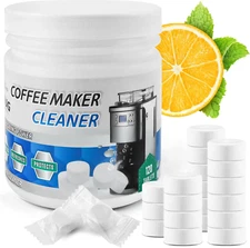 120 Tabs Coffee Maker CleanerEspresso Machine Cleaning Tablets Compatible for a