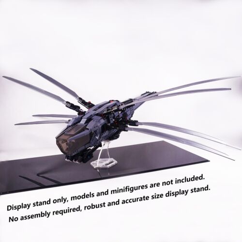 Display Stand for 10327 Icons Dune Atreides Royal Ornithopter,Acrylic stand only - Picture 1 of 7