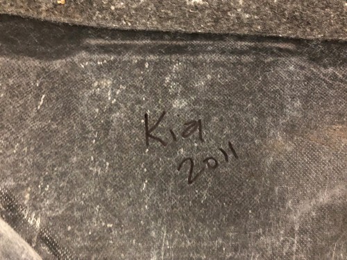KIA SOUL 2011 5 DOOR FLOOR CARPET MAT LINER LINING REAR & FRONT / 2008-13 - Picture 9 of 9