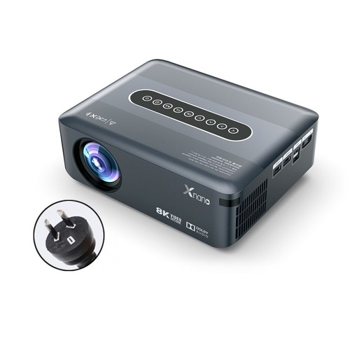 Ultra HD 8K Decoding Projection Android Movie Projector Multimedia Home Theater - Picture 8 of 9
