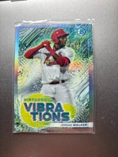 2022 Bowman - Virtuosic Vibrations Jordan Walker #VV-13 (RC), St Louis Cardinals