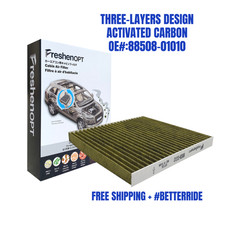 FreshenOPT 3-Layer Cabin Filter for Dart Vibe Tacoma OE:88508-01010 CF10374