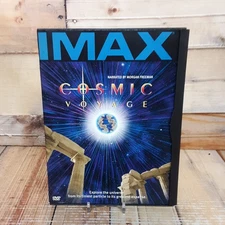 IMAX Cosmic Voyage DVD Used Morgan Freeman Documentary Space Science