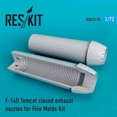 F-14D Tomcat closed exh. nozzles - Fine Molds - / 1:72