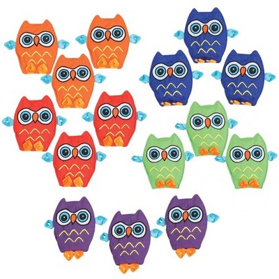 Kaplan Early Learning Crinkle Matching Owls - Set of 15