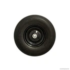 Wheelbarrow Flat Free Tire 4.00-6 13.2 Inch Ribbed Tread 250 lb Load Capacity