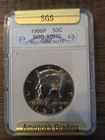 1998 P  SILVER Kennedy US Half Dollar SGS 70 Key Date. Scarce. Cool Slabbed Coin