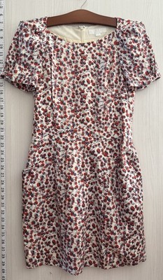 Jill Stuart Cherry Print Mini Dress Size Small