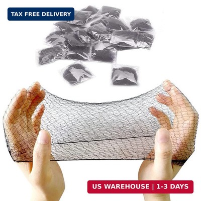 Polly Online 20 Pcs Hair Nets for Women Bun,Invisible Hair Nets Elastic Edge Mes