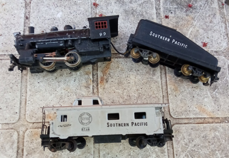 TYCO HO TRAIN SET PARTS RESTORE