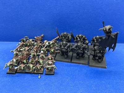 6 Ogerbullen / Ogor Gluttons + 30+1 Gnoblars der Ogor Mawtribes / Oger