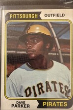 1974 Topps - Dave Parker #252 (RC)