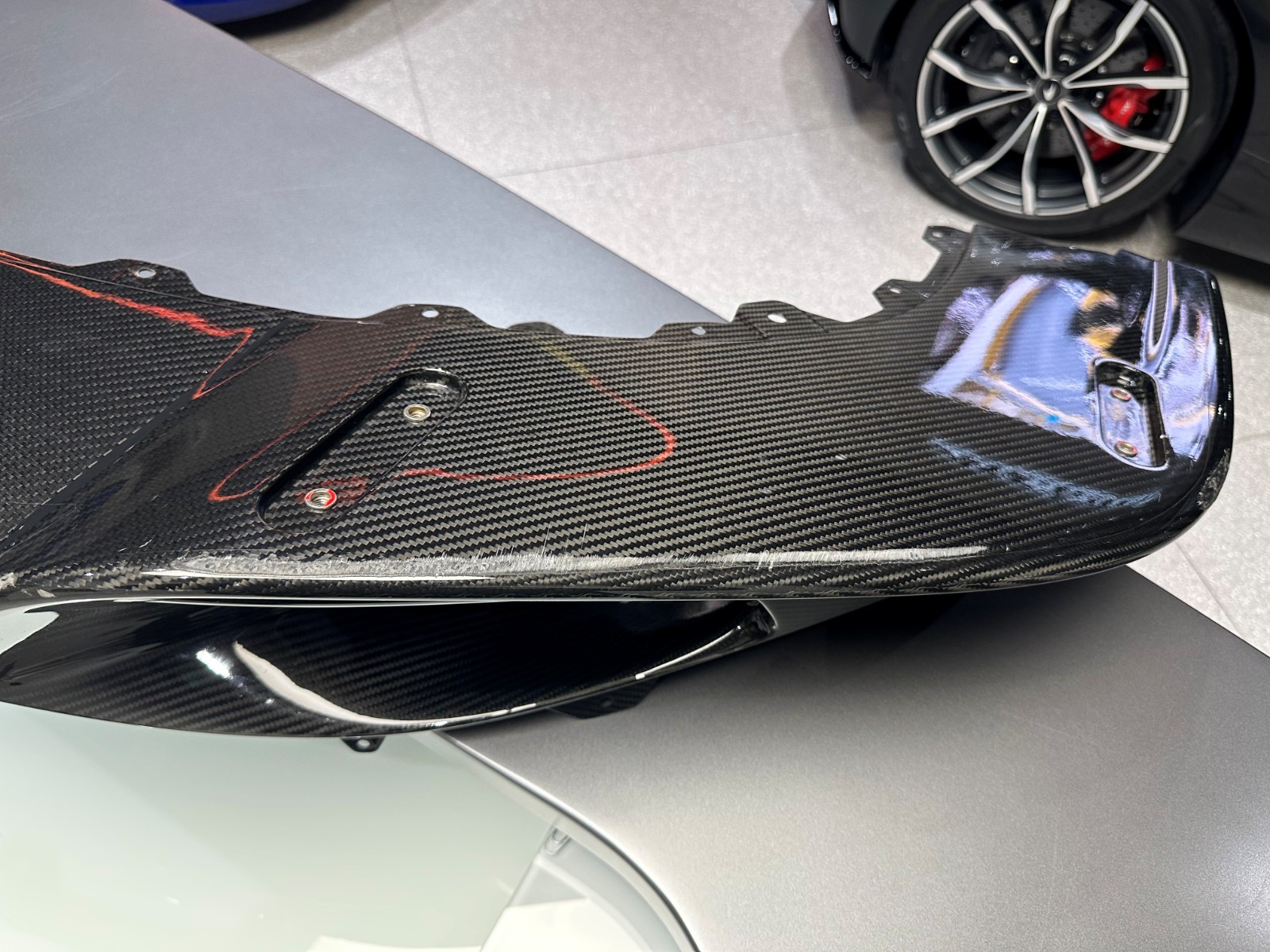 McLaren 765LT 2021 Front Lower Air dam