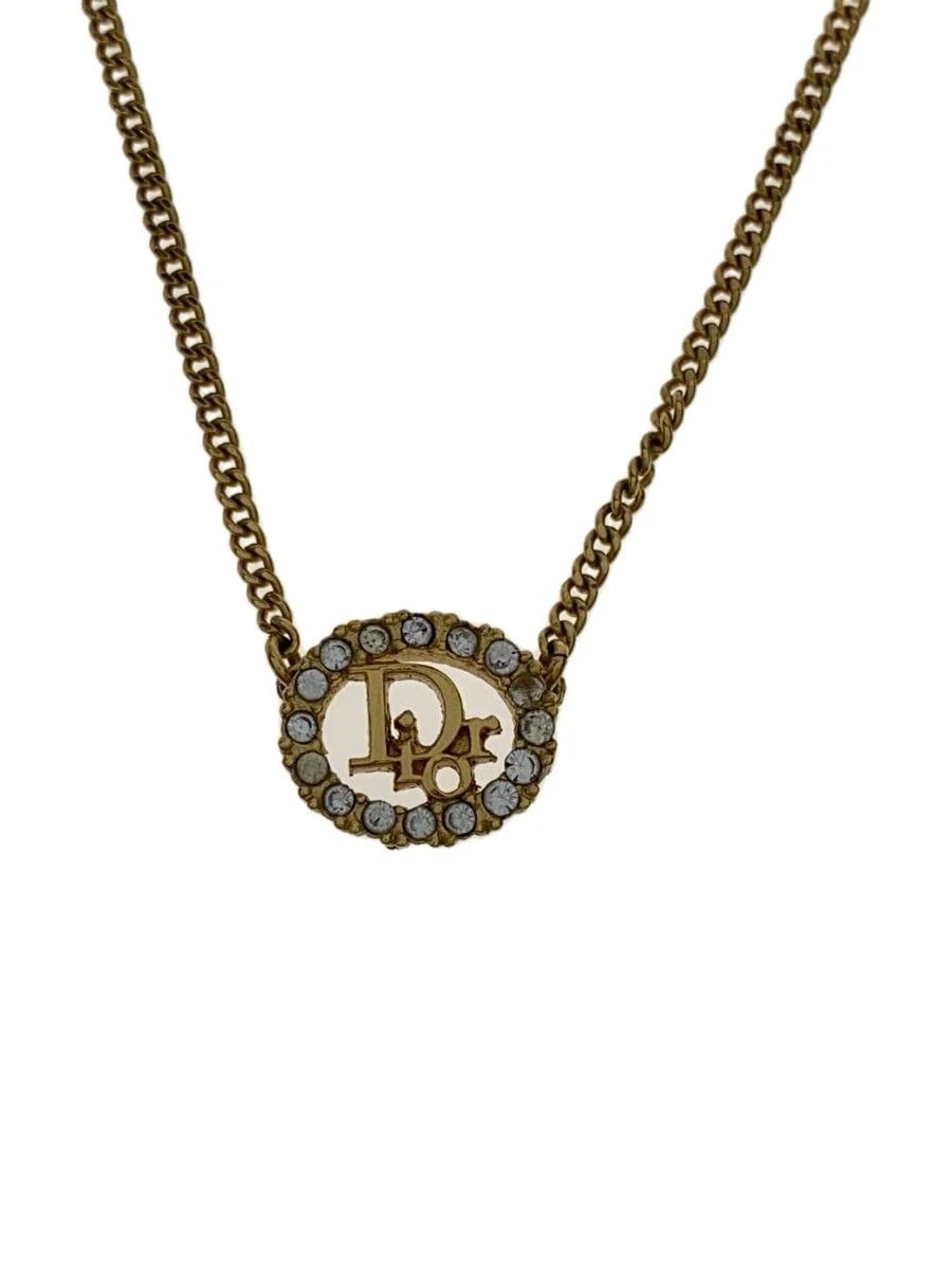 Collier Christian Dior    Haut femme strass GLD