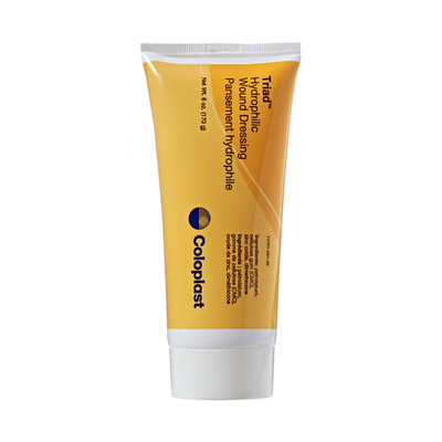 Coloplast Triad Dressing Hydrophilic Wound Paste Ointment First Aid 2.5 oz .