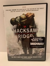 Hacksaw Ridge DVD 2016 - Mel Gibson - Andrew Garfield - Vince Vaughn
