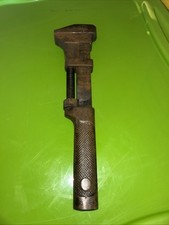 Vintage Pexto Adjustable Monkey Pipe Wrench Hammer 12" Made in USA Old tools