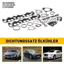 Ölkühler Reparatursatz Dichtsatz Dichtung für Mercedes W164 W204 W212 906 524281