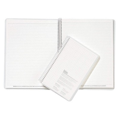 BERKSHIRE BSNB.0811CR.1 Cleanroom Notebook,11in,8 1/2 in,College 3LDN7