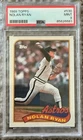 1989 Topps #530 Hall of Famer and Legend Nolan Ryan Houston Astros PSA9