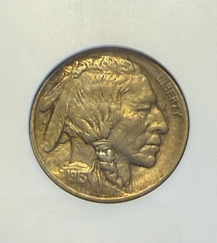 1913 Type 1 Buffalo Nickel - great TONER! ANACS EF45 Soapbox! - Ships Free!