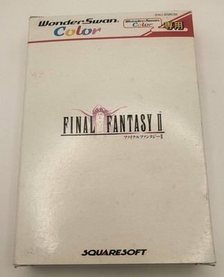 Final Fantasy 2 for the Wonderswan Color complete in box tested