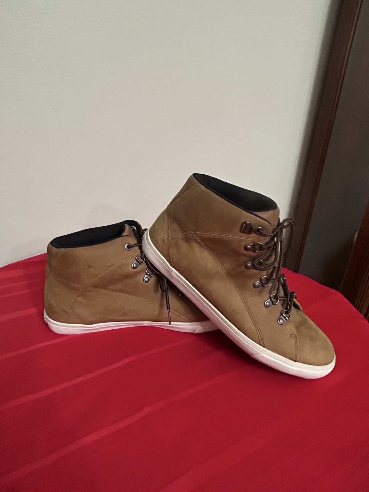 KEEN Tumalo Mid scarpa casual in pelle da passeggio escursionismo uomo US 12