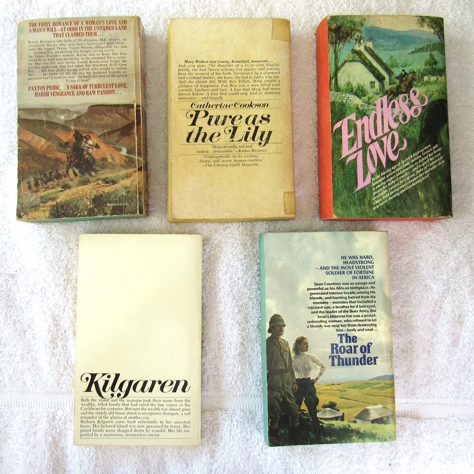 Vintage Romance (1970s) Paper Backs Large Lot of 9 - Image 3 of 4