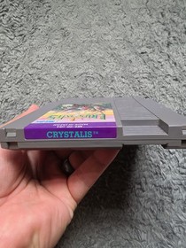 Crystalis NES Nintendo Authentic Cartridge Only Tested Clean Label SNK RPG
