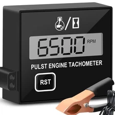 Chainsaw Tachometer-Digital Tachometer Tach Gauge Small Engine Tachometer... 