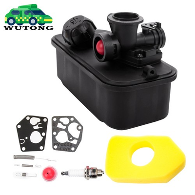 #ad Carburetor with 494406 Fuel Gas Tank For Briggs Stratton 494406 498809 498809A $25.99