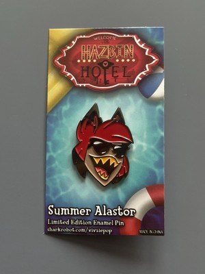 Hazbin Hotel Summer Alastor Hard Enamel Pin (Discontinued) | eBay