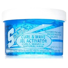 S Curl Wave Gel  Activator - Grease-Free Hold for All Curl Types, 10.5 oz