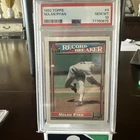 1992 Nolan Ryan (Record Breaker) #4 Topps PSA 10 Texas Rangers