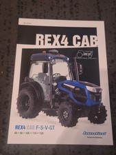 Landini REX4 CAB depliant trattore trattore