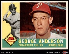 1960 Topps #34 Sparky Anderson Phillies HOF 8 - NM/MT