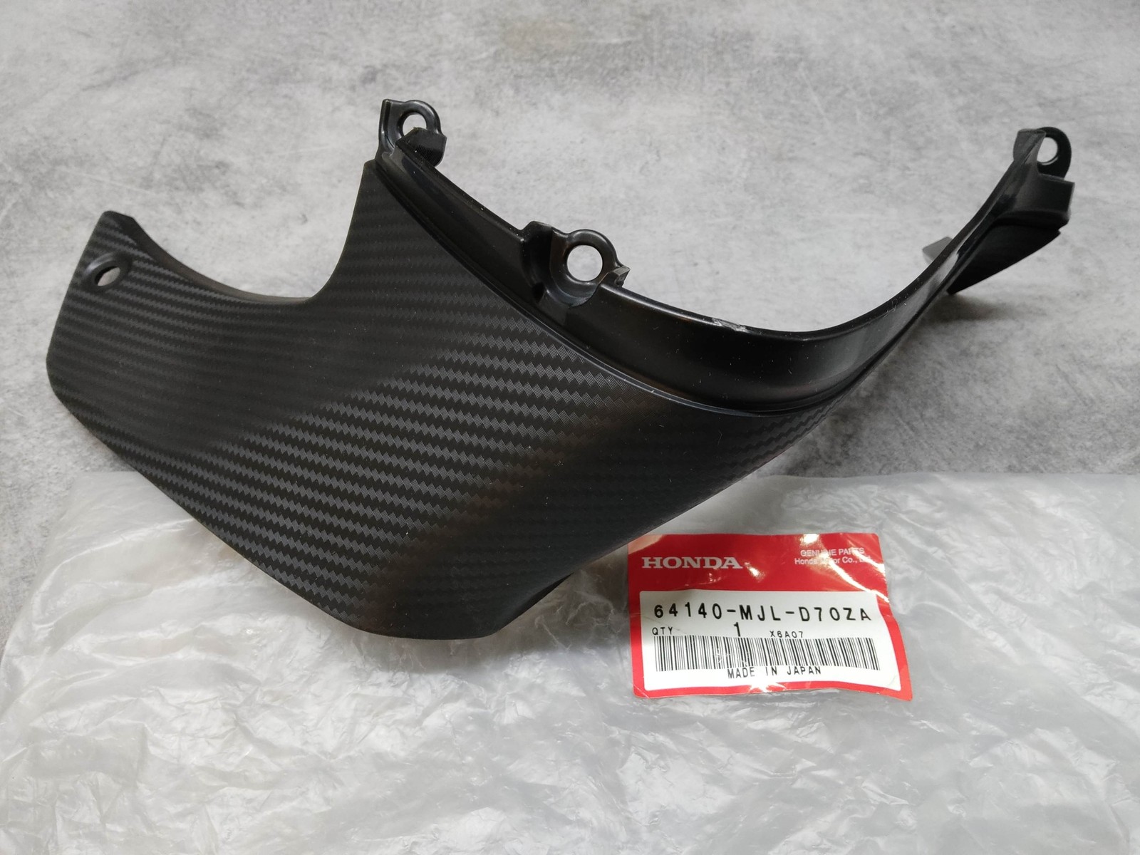 Carénage gauche NH1 noir pour moto Honda NC750 64140-MJL-D70ZA