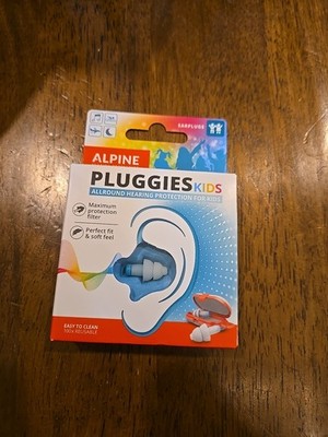 Alpine Pluggies Kids Ear Plugs for Small Ear Canals   Noise Cancelling