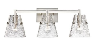 Z-Lite 1101-3V Analia 3 Light 10''W Vanity Light - Nickel